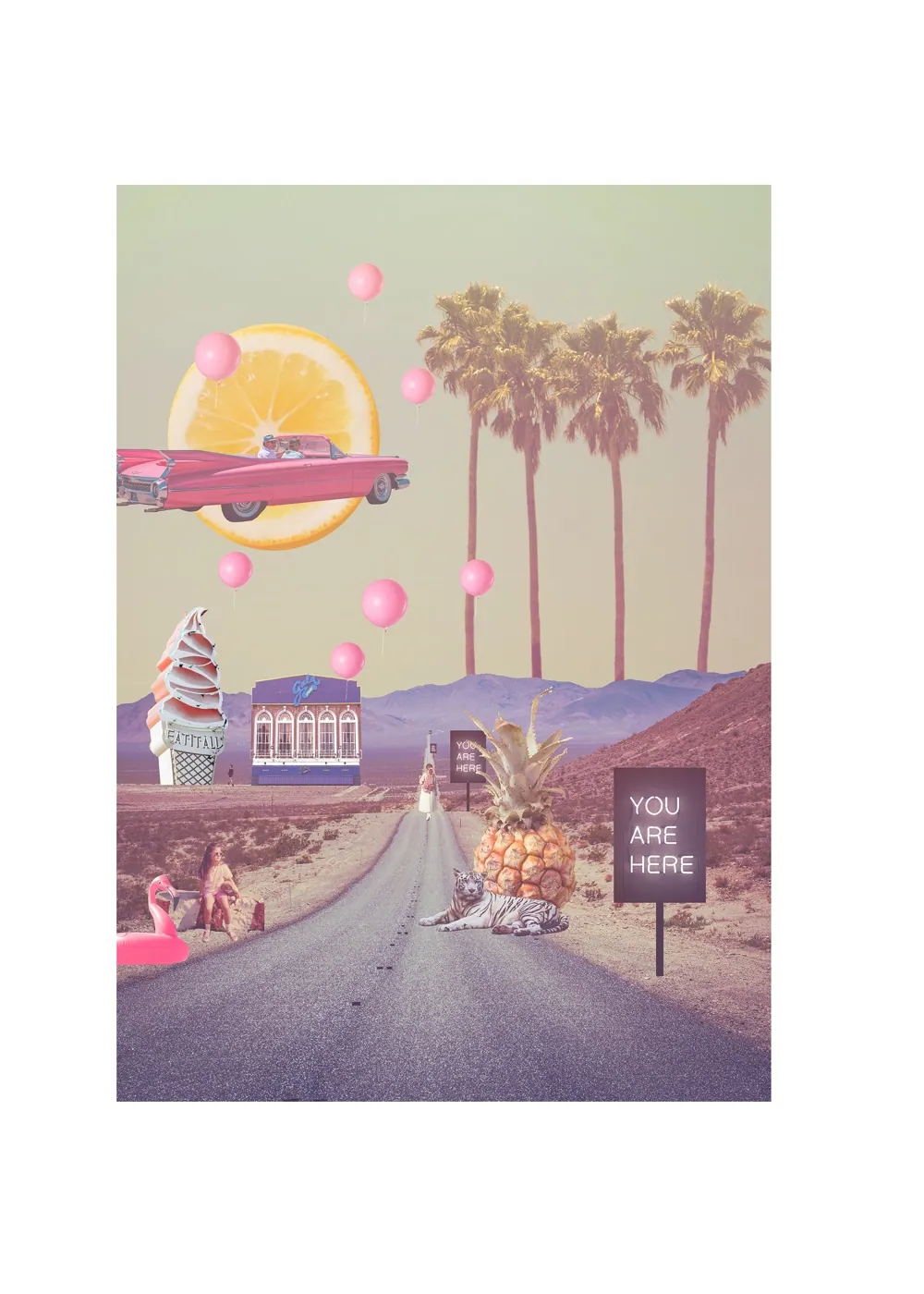 Childhood Project (2), colaj, 2017, de Cristina Cazacu
