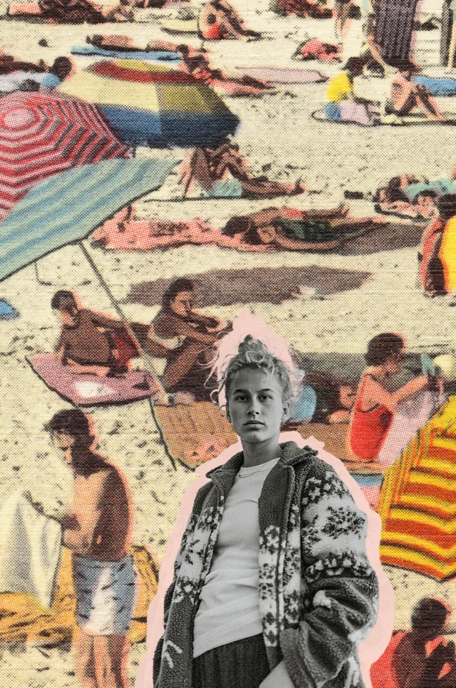 Collage work 2022, colaj, 2022, de Cristina Cazacu