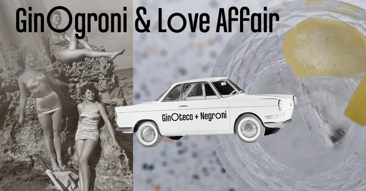 GinOgroni & lOve affair (4), colaj, 2023, de Cristina Cazacu