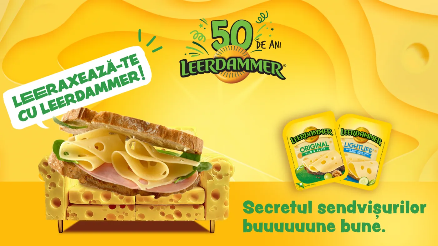 Leerdammer (2), campanie, 2025, de Cristina Cazacu