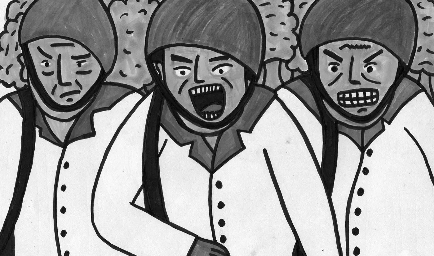 Nesupusele vol. 2 (2), ilustrație, 2020, de Cristina Cazacu