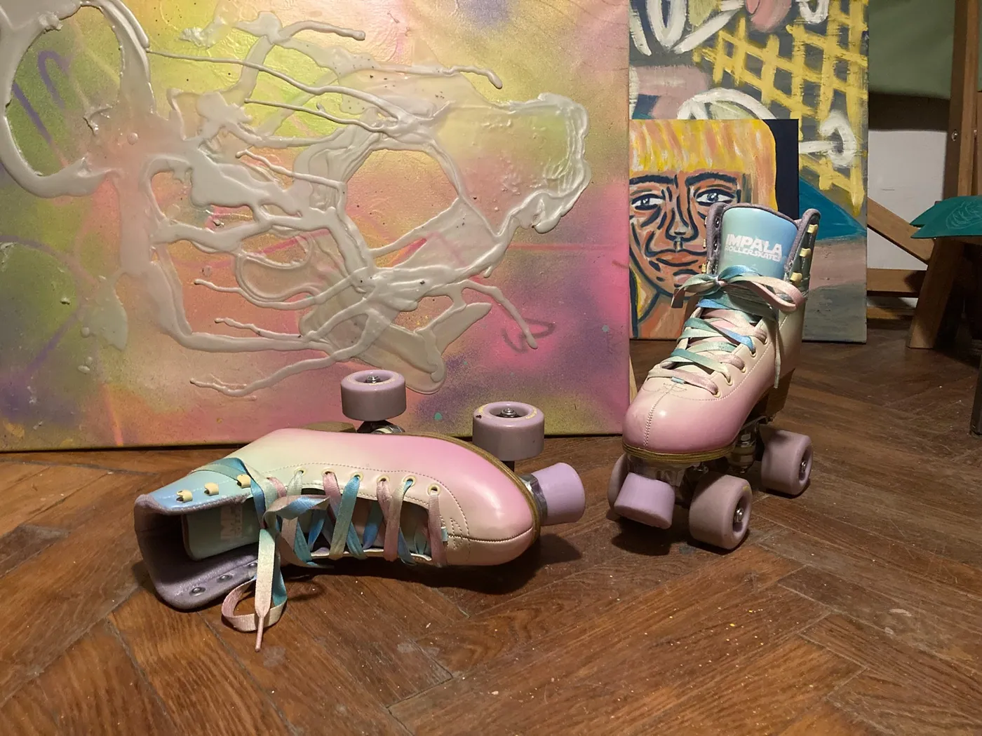 Paintings (10), pictură, 2025, de Cristina Cazacu