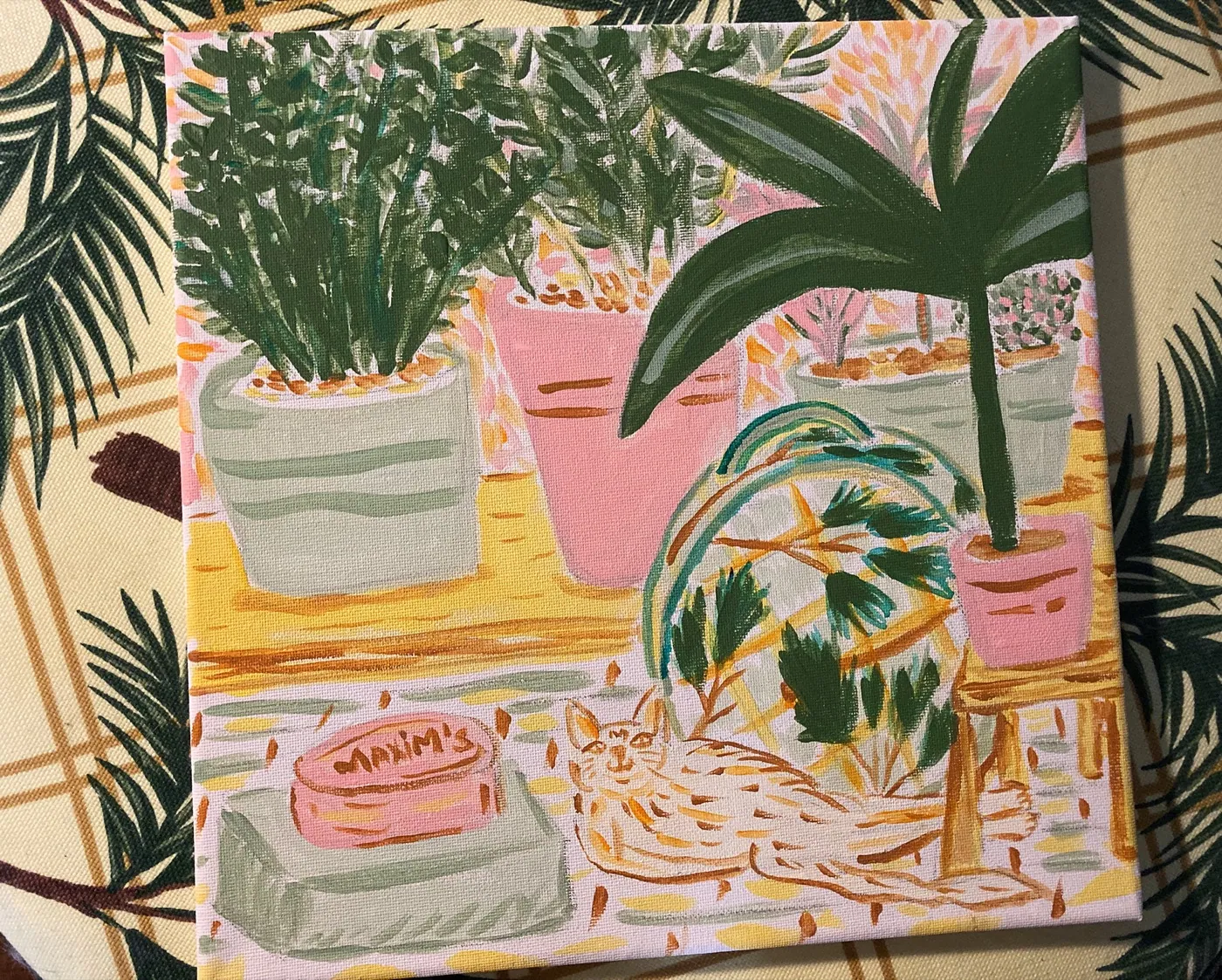 Paintings (2), pictură, 2025, de Cristina Cazacu