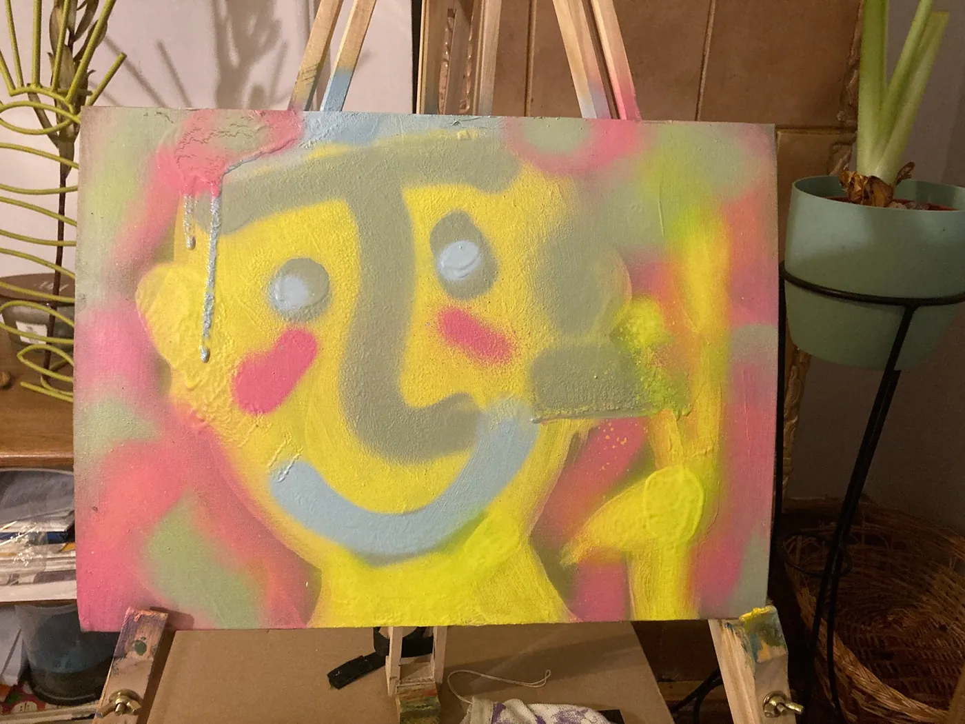 Paintings (7), pictură, 2025, de Cristina Cazacu