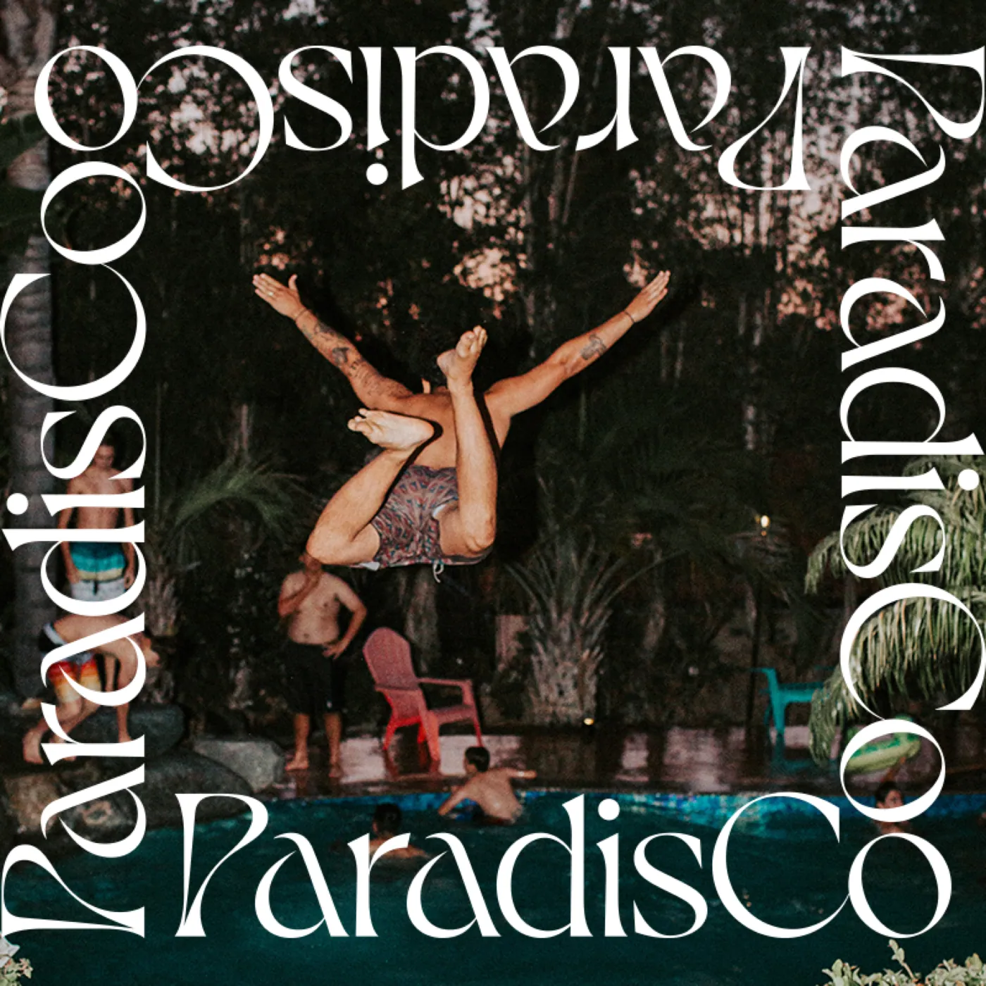 PARADISCO w/ .C.C (3), afiș, 2023, de Cristina Cazacu