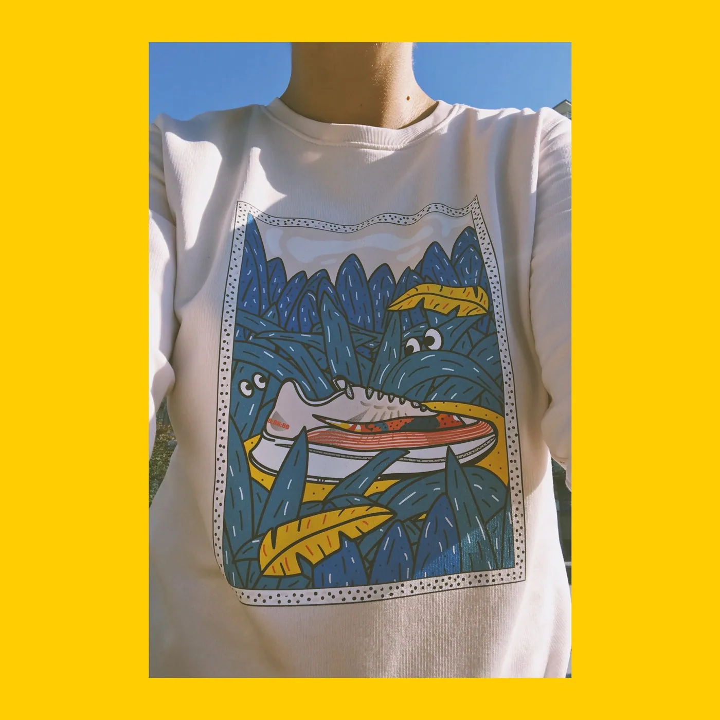 Sneakers for Poster Jam (4), ilustrație, 2018, de Cristina Cazacu